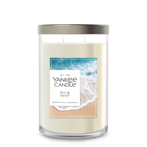 Yankee Candle Sun & Sand Scented Candle, 20oz Large Tumbler
