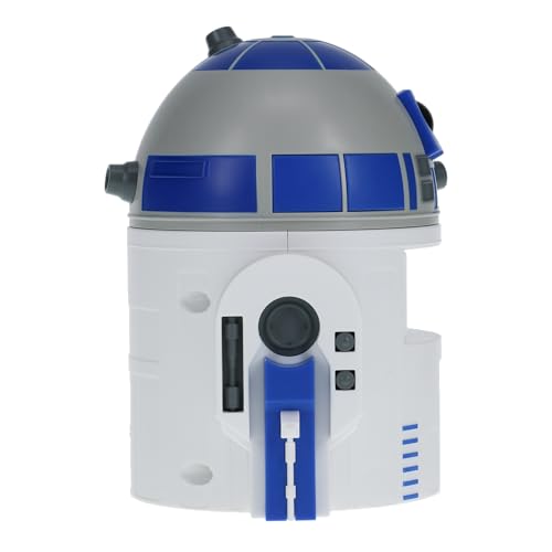 Paladone R2D2 Alarm Clock - Perfect Decor for Star Wars Fans - USB Cable Included - 13 cm (5") Tall