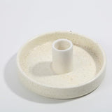 Palo Santo Holder, Ceramic Incense Burner for Palo Santo Wood or Scented Incense Stick, Beige