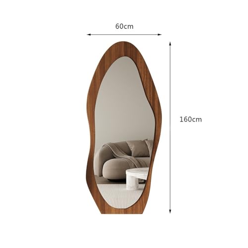 FKEE55UED Floor Floor-Standing Full-Length Mirror Suitable for Bedrooms and Living Rooms, 60 * 160cm Mirror