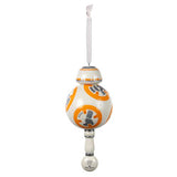 Hallmark Keepsake Ornament 2020 Year-Dated, Star Wars BB-8 Baby's First Christmas, Porcelain with Rattle