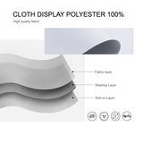 Cordless Roller Shades 100% Blackout Blinds for Windows and Doors, Pull Down Room Darkening Window Shades, Easy to Install for Home and Office, White, Fixed 75 Inches High, 21 Inches Width