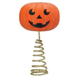 Old World Christmas Mini Pumpkin Head Tree Topper, Home Décor