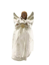 KSA 10" Lighted Seasons of Elegnace Angel Christmas Tree Topper - Clear Lights
