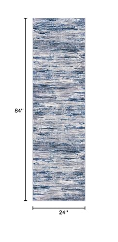 2x7 Washable Runner Rug, Non Slip Soft Area Rug for Hallway Kitchen