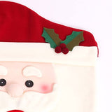 Santa Chair Christmas Decoration for Home Table Dinner Chair Back Banquet House Decor 2023 New Year Party Supplies