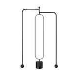 Decorative Rotating Bedroom Floor-Standing Mirror and Coat Rack Living Room Corner Full-Length Hanging Clothes Home for Living Room(Black)