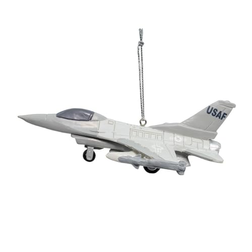 Kurt S. Adler United States Air Force Fighter Jet Resin, Christmas Ornament Military USAF Airforce