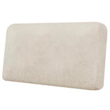 Loveseat Cushion Cover Leather-Look 1PC Stretch Love Seat Slipcover for Living Room Individual Couch Seat Protector, Pet-Friendly, Non-Slip, Easy Fit - Beige