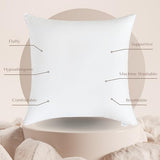 Down Alternative Throw Pillow Insert (26"x26", Pack of 1), Decorative Pillow for Sofa, Couch, Bed, Chair Cushion