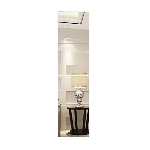 Wall-Mounted Mirror Full Length Mirror Wall Hanging Paste Stitching Floor Full-Length Mirror Clothing Store Fitting Mirror AN1017 914 (Size : 40CM)