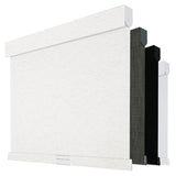 Boolegon Cordless Blackout Roller Shades for Windows, Free-Stop Linen Shades with Valance, Thermal Insulated Fabric, UV Protection Roller Blinds for Home, Office (Beige, 15" W x 48" H)