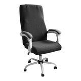 FORCHEER Large Office Chair Covers Stretchable XL Office Chair Cover, Big and Tall Computer Chair Covers (Large,Black)
