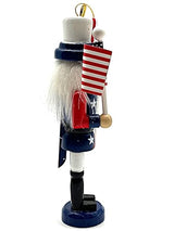 Kurt S. Adler American Flag Nutcracker Christmas Tree Ornament C6197 New