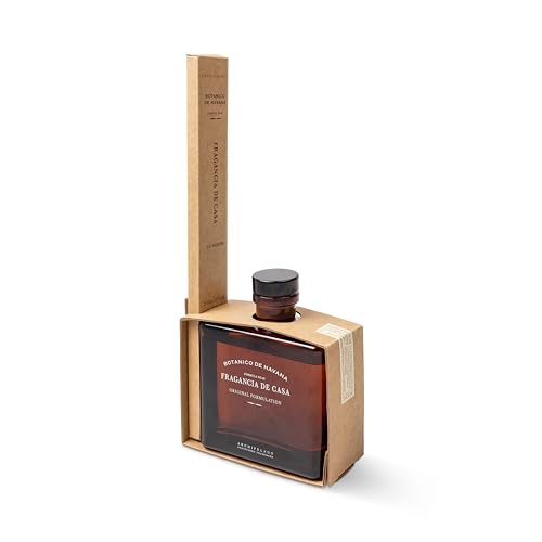 Archipelago Botanicals Botanico de Havana Diffuser, Includes Fragrance Oil, Decorative Wooden Cap and 10 Diffuser Reeds, Perfect for Home Décor (7.85 fl oz)