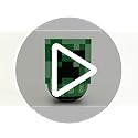 Paladone Minecraft Creeper Sway Lamp - Battery Operated Minecraft Light | Official Merchandise