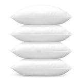 OTOSTAR Set of 4 Pillow Inserts 20x20 Inch, Decorative Square Throw Pillow Inserts, Premium Fluffy Pillow Forms Sham Stuffer for Sofa Bed Couch Living Room- Indoor