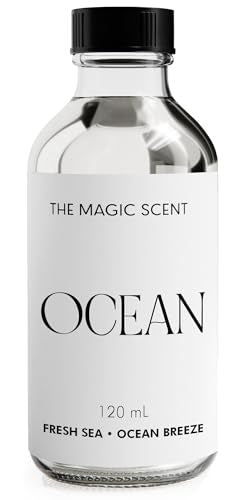 The Magic Scent Ocean Diffuser Oil - Hotel & Home Luxury Scents Inspired by Bali - Oil Scents for Home Designed for Use in All Diffusers - 4 fl oz, 120 mL