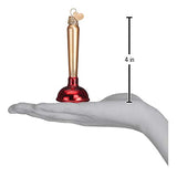 Old World Christmas Ornaments: Toilet Plunger Glass Blown Ornaments for Christmas Tree (32193)