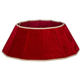 Blissun Christmas Tree Collar, Velvet Foldable Christmas Tree Ring, Christmas Tree Skirt for Artificial Christmas Trees Decoration