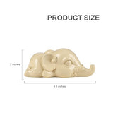 Cacukap Cute Elephant Incense Burner, Incense Holder for Sticks, Elephant Theme Incense Tray, Adorable Home Decoration, Unique Gifts Idea for Elephant Lover
