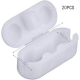 20 Pcs Vertical Chain Connector for Roman Blinds Replacement Clips for Chain and Cord(Plastic,Classic)