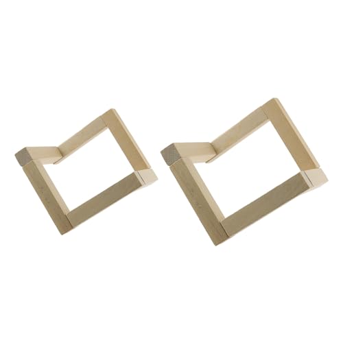 3PCS Moon Lamp Wooden Stand Suitable for Jewellery/Craft Display Rack and Processing Bracket