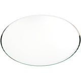 Plymor 6" Round, 3mm Thick Beveled Glass Mirror Circle