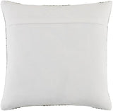 Livabliss x Galey Alix Katalina Indoor/Outdoor Accent Pillow Cover, 22" L x 22" W, Grey/Checkered