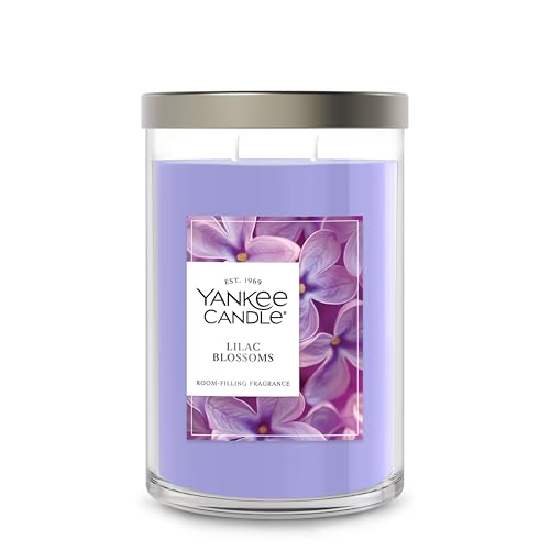 Yankee Candle Lilac Blossoms Scented Candle, 20oz Large Tumbler