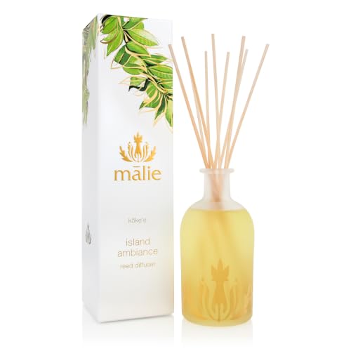 Malie Island Ambiance Reed Diffuser, Immerse Yourself in Hawaiian Aromatherapy