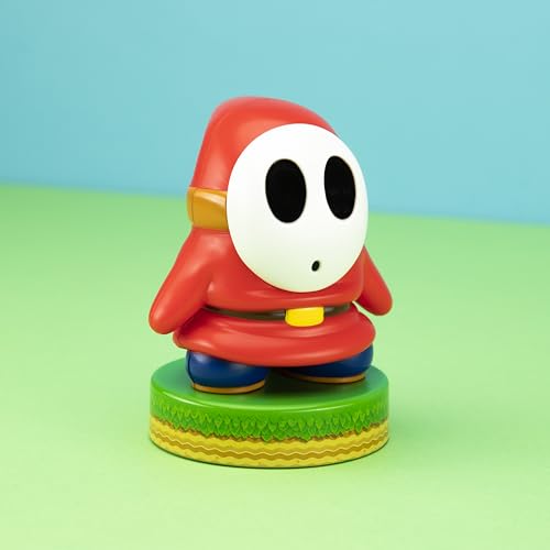 Super Mario Icons Shy Guy Light – LED Character Light, Battery Powered, Official Nintendo Merchandise | Paladone