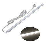 110V Under Cabinet Lights,17inch LED Under Counter Lighting with 6foot Plug Cable,Reading Desk Lamp for Kitchen/Shelf (Naturally White 4000K)