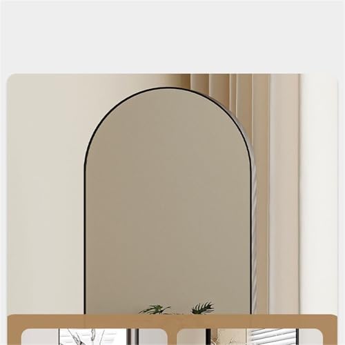 FKEE55UED Floor Home Floor-Length Dressing Mirror Luxurious Full-Length Bedroom Movable Integrated Coat Rack Mirror