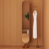 Standing Mirrors Full-Length Mirror Floor-to-Ceiling Living Room Entrance Clothes Rack Integrated Dressing Mirror