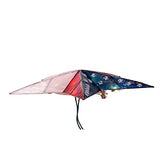 Kurt Adler UL 10L Capiz American Flag Inspired Star Treetop