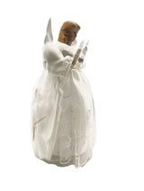 KSA 10" Lighted Seasons of Elegnace Angel Christmas Tree Topper - Clear Lights