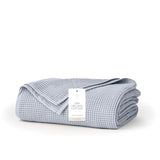 BOLL & BRANCH Waffle Bed Blanket, Full/Queen, Hydrangea