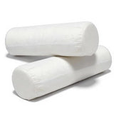Cylinder Bolster Pillow Insert Set of 2,(6×17in) Premium Round Bolster Pillow Insert,Cylindrical Pillows,Used for Decorative Pillows Cover's Foam-Filled Inserts(ONLY Insert)