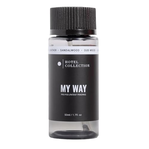 Hotel Collection Diffuser Oil-My Way Pro-Pod-Aromatherapy Essential Fragrance Oil-Sandalwood, Warm Virginia Cedar& Beautiful Iris-50ML 1.7 Fl oz