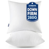 MIULEE 14x14 Throw Pillows Inserts 2 Pack, Decorative Pillows for Couch Bed