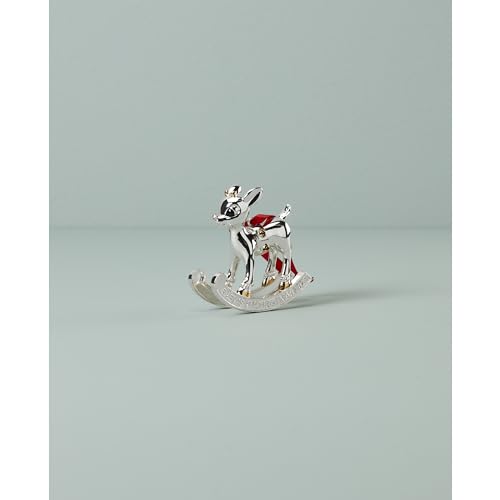 Lenox 894465 2023 Baby's 1st Christmas Tree Ornament Rudolph