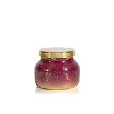 Capri Blue Glimmer Jar Candles - Luxury Holiday Scented Candles for Home - Long Lasting Soy Wax Blend - Scented Holiday & Home Decor - Tinsel & Spice Signature Petite Jar (8 oz)