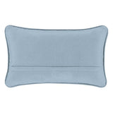 Boho Living Jada Decorative Throw, (1) 12" x 20" Pillow Cover, Light Blue