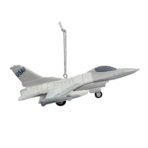 Kurt S. Adler United States Air Force Fighter Jet Resin, Christmas Ornament Military USAF Airforce