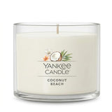 Yankee Candle Mini Jar Scented Candles, Small Single Wick Candle Set, Soy Wax Blend, Vanilla Cupcake, Lilac Blossoms, Coconut Beach, Pink Sands (Sweet Serenity Variety Pack)