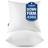 MIULEE 17x17 Throw Pillows Inserts 2 Pack, Decorative Pillows for Couch Bed