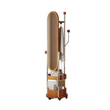 Decorative Wooden Full-Length Dressing Mirror Household Floor Rotating Coat Rack for Living Room