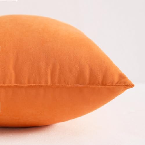 NTBAY Tiny Pillows, Down Alternative 7"x11" Microfiber Mini Pillow for Travel, Pets, Soft Machine Washable Small Pillows for Neck, Wrist, Lumbar and Knee, Orange