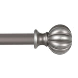Kenney - 71631 Rachel Standard Decorative Window Curtain Rod, 28 to 48-Inch, Italian Pewter